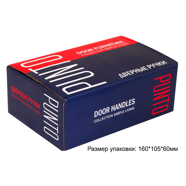 Ручка раздельная  LOGICA TL SN/CP-3 мат. никель/хром 8x160мм M4(12*50*55)