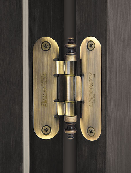 Колпачок DECORATIVE для универсальной петли  OPTIMUM SG Мат. золото (2 шт.)